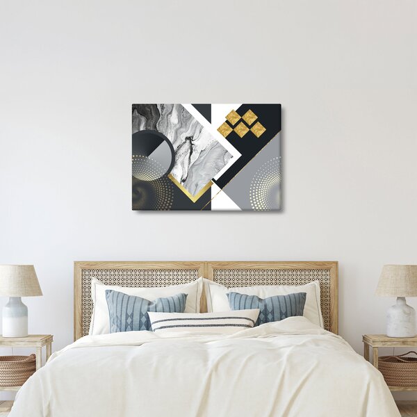Obraz - Texturoavná koláž (70x50 cm)