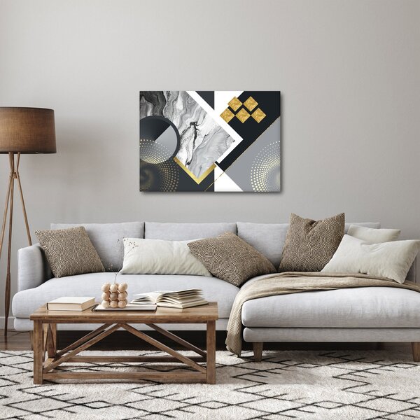 Obraz - Texturoavná koláž (70x50 cm)