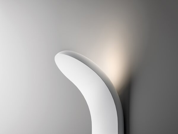 Axolight Lik, nástěnné svítidlo pro nepřímé osvětlení, 16W LED 3000K stmívatelné, bílá, výška 17,8cm