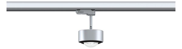 Paulmann 91391 ProRail3 Aldan, stříbrný reflektor, 8,5W LED 4000K stmívatelný, průměr 9,8cm