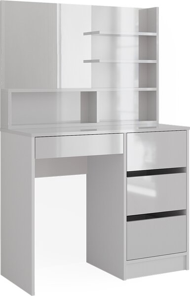 Toaletní stolek Vicco Sherry Bílá 80 cm se zrcadlem, Model 41295