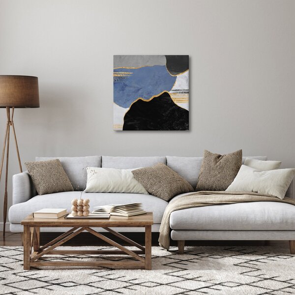 Obraz - Texturované tvary (30x30 cm)
