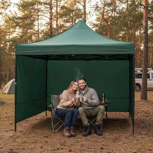 Párty stan 3x3 m SPRINGOS GP0001 zelený