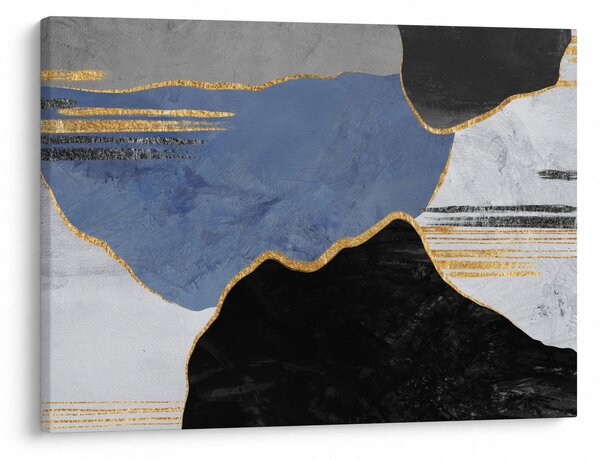 Obraz - Texturované tvary (70x50 cm)