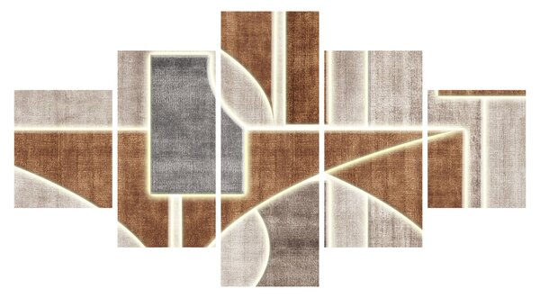 Obraz - Tvary (125x70 cm)