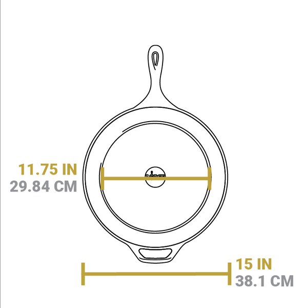Litinová pánev Lodge 38 cm
