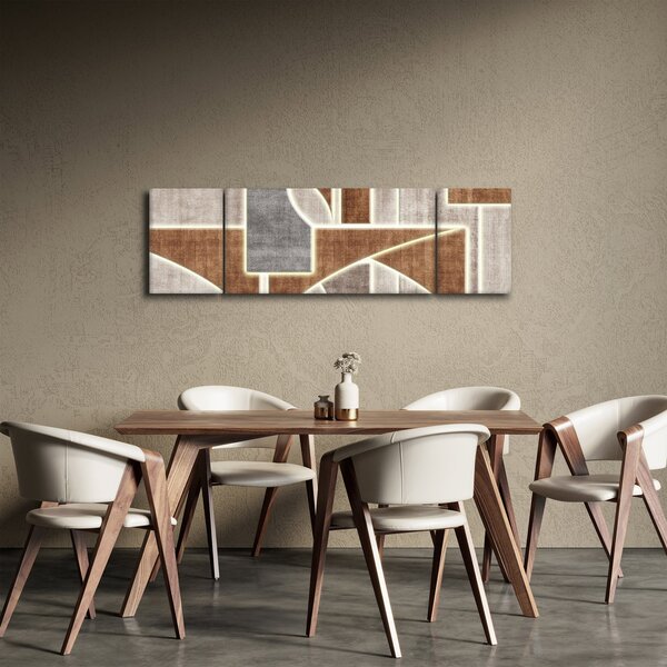 Obraz - Tvary (170x50 cm)