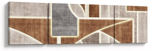 Obraz - Tvary (170x50 cm)