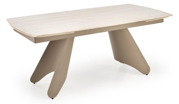 Halmar Rozkládací jídelní stůl SALIX 180(260)x90 traventin/kašmír