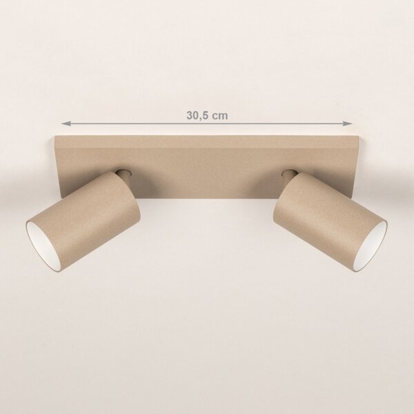 Stropní bodové svítidlo Average Spot Dark Taupe II (LMD)