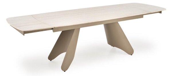 Halmar Rozkládací jídelní stůl SALIX 180(260)x90 traventin/kašmír