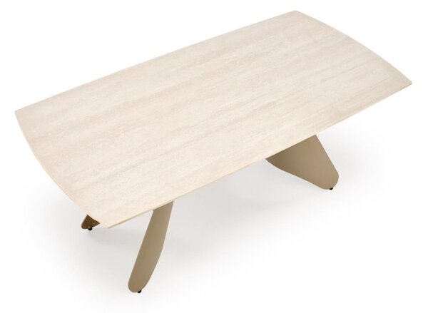 Halmar Rozkládací jídelní stůl SALIX 180(260)x90 traventin/kašmír