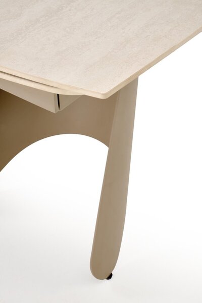 Halmar Rozkládací jídelní stůl SALIX 180(260)x90 traventin/kašmír