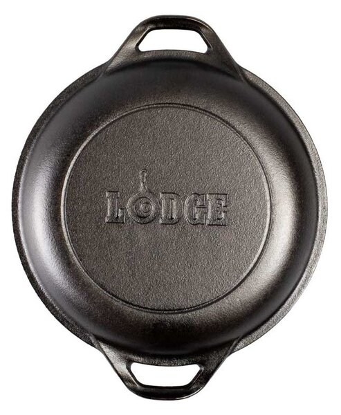 Litinový combo hrnec Double Dutch Oven Lodge 4,7 l