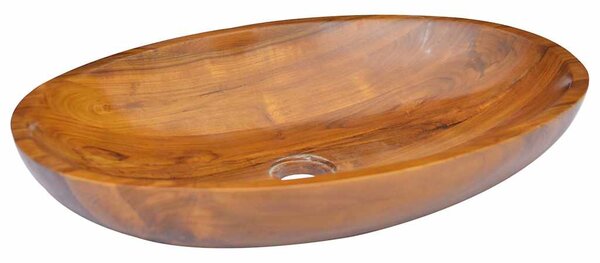 Umyvadlo masivní teak 60 x 40 x 10 cm 326162