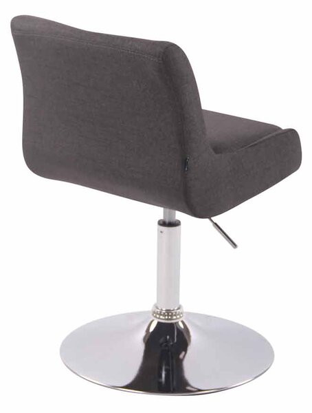 Křeslo Club lounger látka - Tmavě šedá