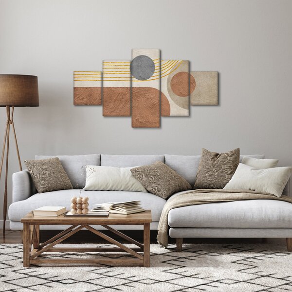 Obraz - Moderní koláž (125x70 cm)