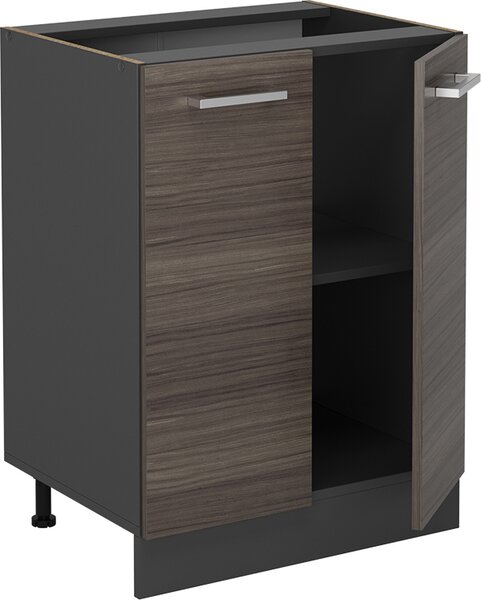 Spodní skříňka kuchyňské linky Vicco R-Line Ušlechtilá šedá 60 cm bez pracovní desky, Model 53956