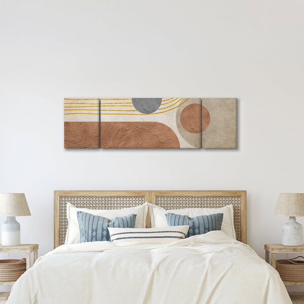 Obraz - Moderní koláž (170x50 cm)