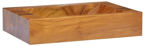 Umyvadlo masivní teak 50 x 35 x 10 cm 326163