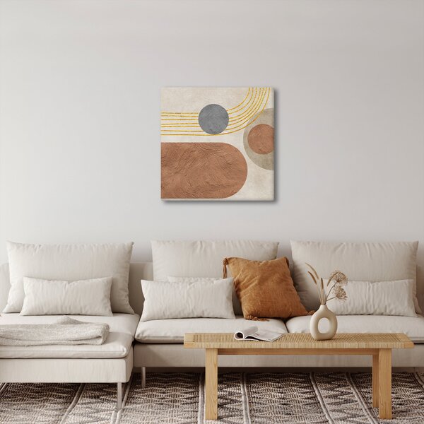 Obraz - Moderní koláž (30x30 cm)