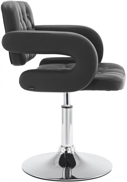 Židle Dublin lounger - Černá
