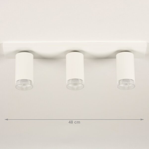 Stropní bodové svítidlo Average Spot White III Glass (LMD)