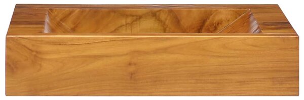 Umyvadlo masivní teak 50 x 35 x 10 cm 326163