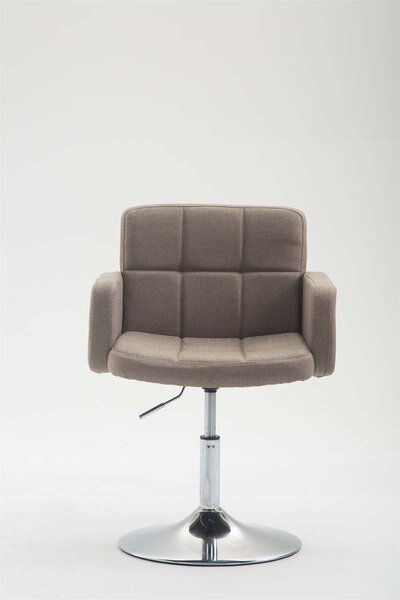Křeslo L.A. Lounger látka - Šedo-hnědá (Taupe)