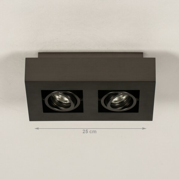 Stropní stmívatelné LED svítidlo Rivolli Brown 2 (LMD)