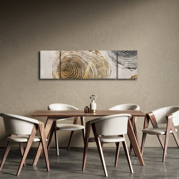 Obraz - Abstrakce kmenů (170x50 cm)