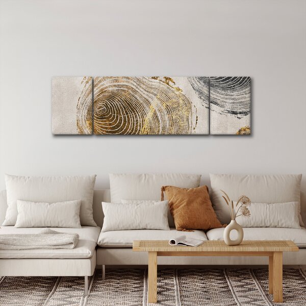 Obraz - Abstrakce kmenů (170x50 cm)