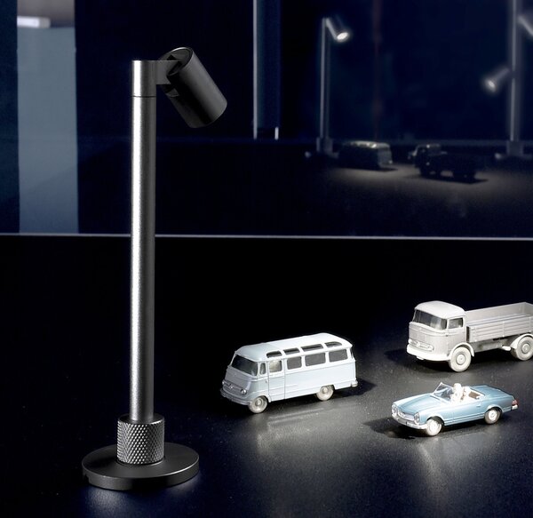 DEKOLIGHT LED svítidlo do vitrín HERCULIS small, 3V DC, 1W, v. 150 mm