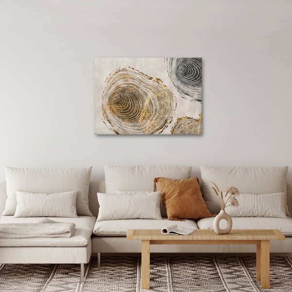 Obraz - Abstrakce kmenů (70x50 cm)