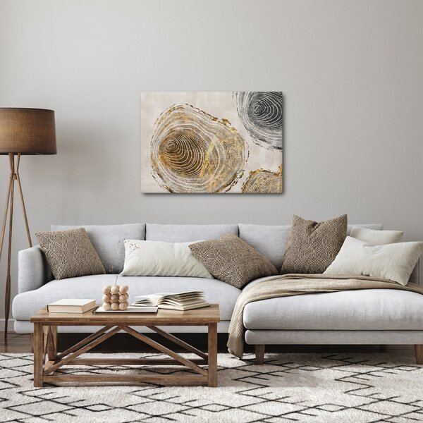 Obraz - Abstrakce kmenů (70x50 cm)