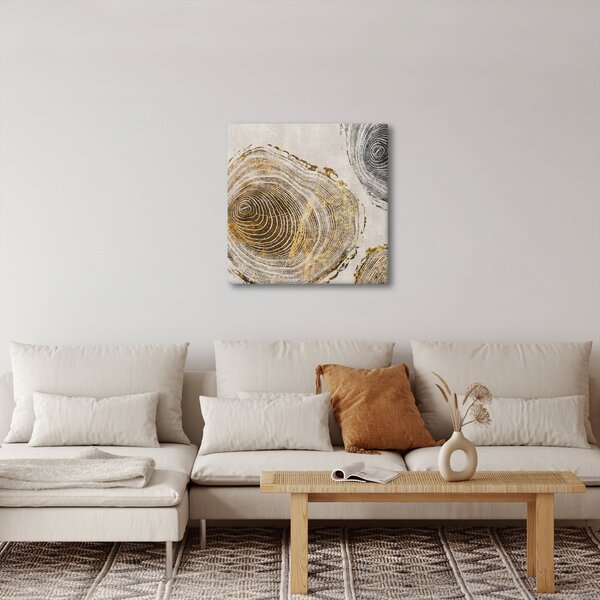 Obraz - Abstrakce kmenů (30x30 cm)