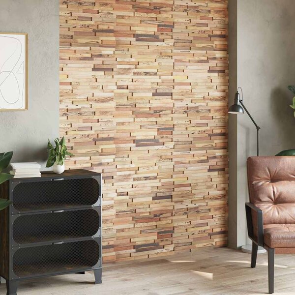 Nástěnné obkladové panely 10 ks 1,03 m² recyklovaný teak 326170