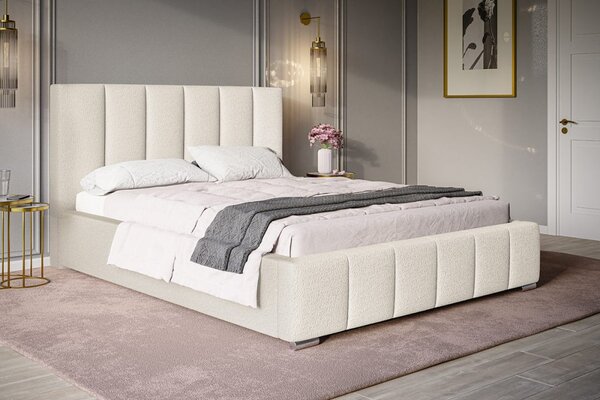 Čalouněná postel BED 1 120x200 béžová
