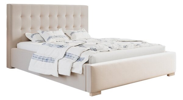 Čalouněná postel BED 2 120x200 béžová