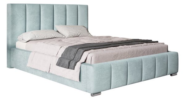 Čalouněná postel BED 1 120x200 modrá