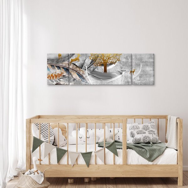 Obraz - Koláž (170x50 cm)