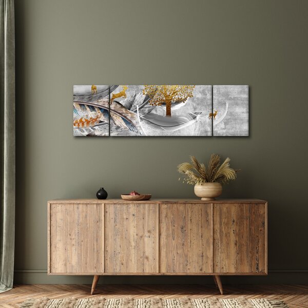 Obraz - Koláž (170x50 cm)