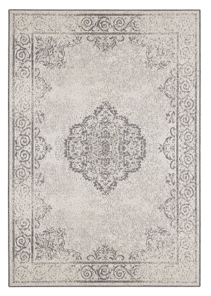 Hanse Home, Kusový koberec Twin Supreme 103870 Cebu Grey/Cream – na ven i na doma, 200x290, šedá, chodba / předsíň