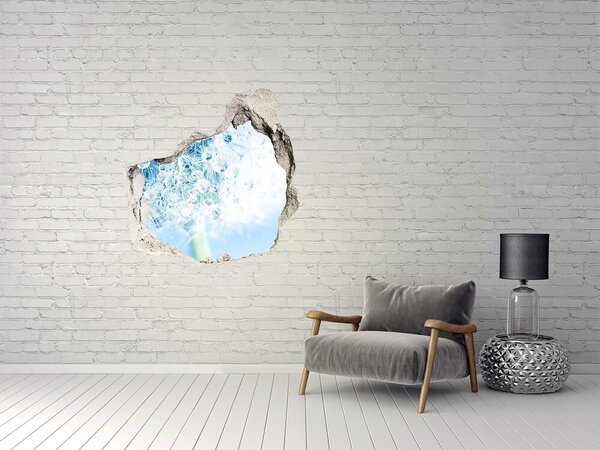 Samolepící díra zeď 3D Pampeliška nd-p-87595750