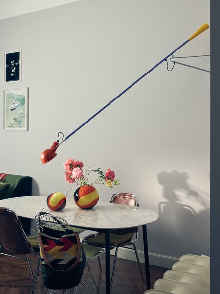 Flos A0300099 265 Chromatica, multicolor nástěnné svítidlo s 205cm dlouhým ramenem, 1x75W E27