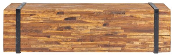 TV stolek 110 x 30 x 32,5 cm masivní teakové dřevo 326173