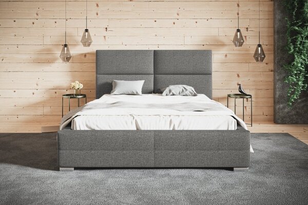 Čalouněná postel BED 3 120x200 Inari šedá