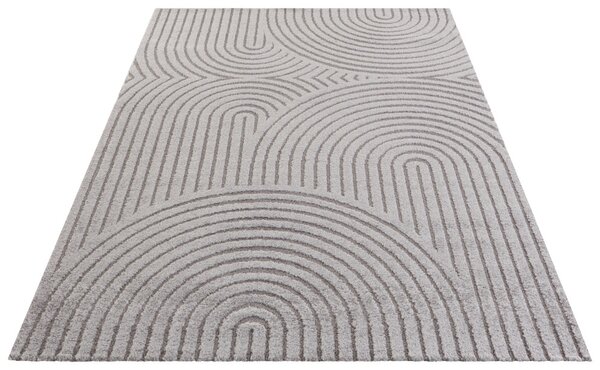 ELLE Decoration, Kusový koberec New York 105085 Grey, 120x170, šedá, obývací pokoj