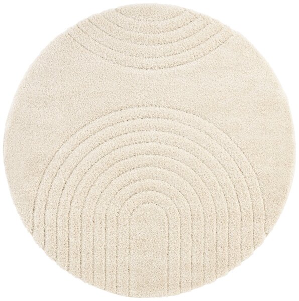 Mint Rugs - Hanse Home koberce AKCE: 160x160 (průměr) kruh cm Kusový koberec Norwalk 105104 cream kruh - 160x160 (průměr) kruh cm