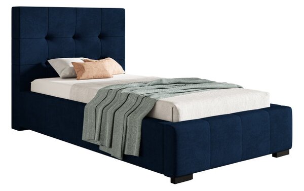 Čalouněná postel BED 5 90x200 modrá